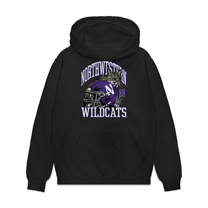 Northwestern - NCAA Football : Ronny Johnson - Vintage Football Premium Hooded Sweatshirt-0