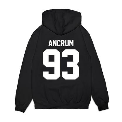 UNC - NCAA Football : Devin Ancrum - Vintage Helmet Premium Hooded Sweatshirt-1