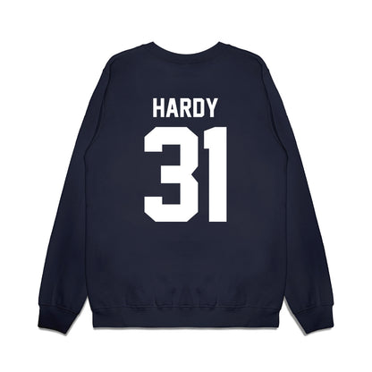 UNC - NCAA Football : Will Hardy - Vintage Helmet Premium Crewneck Sweatshirt-1