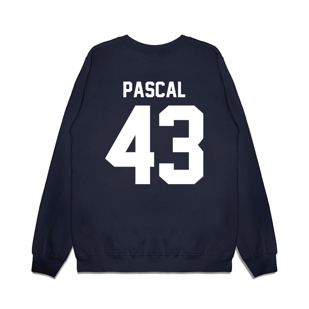 UNC - NCAA Football : Lantz Pascal - Vintage Helmet Premium Crewneck Sweatshirt-1