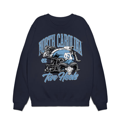 UNC - NCAA Football : William Boone - Vintage Helmet Premium Crewneck Sweatshirt-0