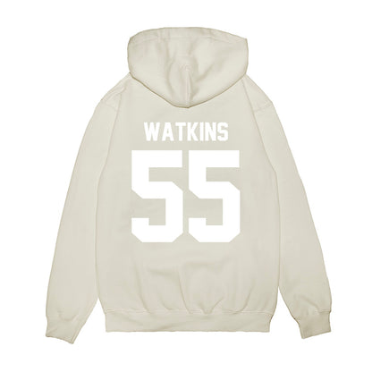 TCU - NCAA Football : Lawson Watkins - Vintage Helmet Premium Hooded Sweatshirt-1