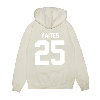 TCU - NCAA Football : Ryan Yaites - Vintage Helmet Premium Hooded Sweatshirt-1