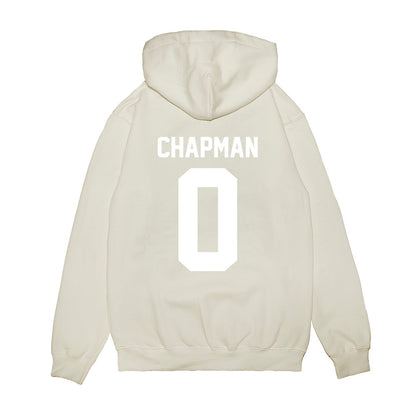 TCU - NCAA Football : Zach Chapman - Vintage Helmet Premium Hooded Sweatshirt-1