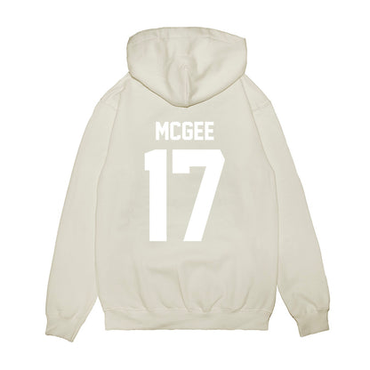 TCU - NCAA Football : DeVondre McGee - Vintage Helmet Premium Hooded Sweatshirt-1