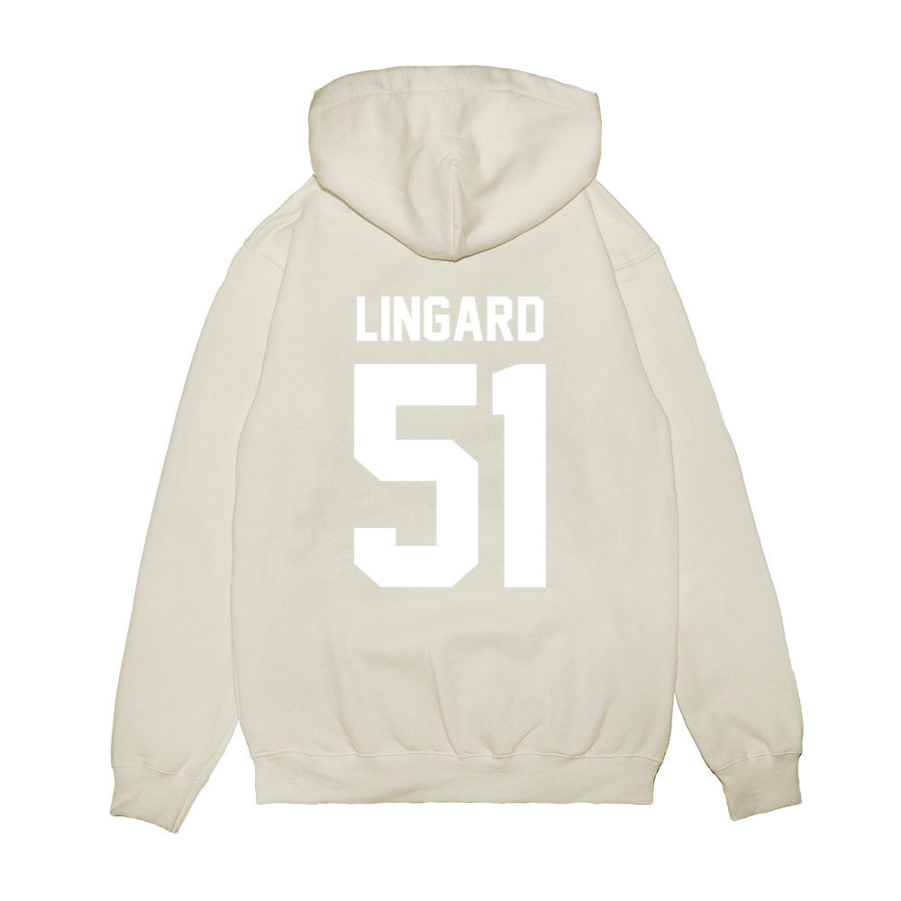TCU - NCAA Football : Luke Lingard - Vintage Helmet Premium Hooded Sweatshirt-1