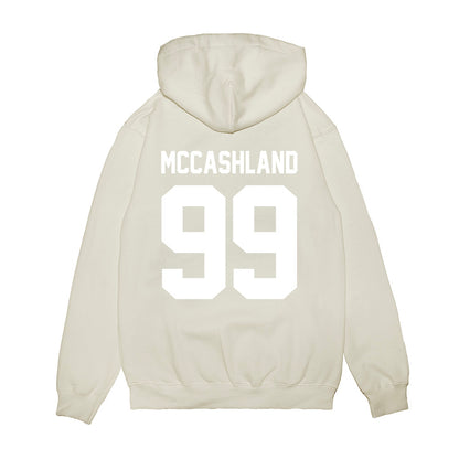 TCU - NCAA Football : Nate Mccashland - Vintage Helmet Premium Hooded Sweatshirt-1