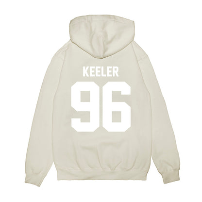 TCU - NCAA Football : Cal Keeler - Vintage Helmet Premium Hooded Sweatshirt-1