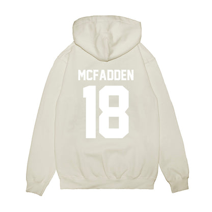 TCU - NCAA Football : Kaden McFadden - Vintage Helmet Premium Hooded Sweatshirt-1