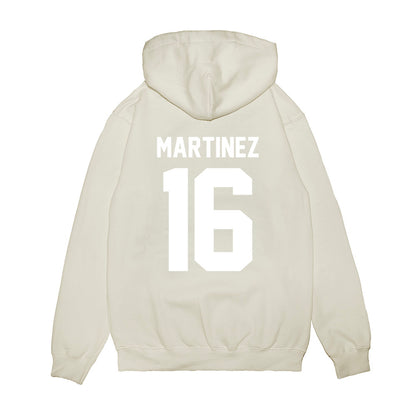 TCU - NCAA Football : Jonah Martinez - Vintage Helmet Premium Hooded Sweatshirt-1