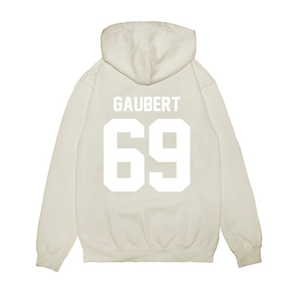 TCU - NCAA Football : Gannon Gaubert - Vintage Helmet Premium Hooded Sweatshirt-1