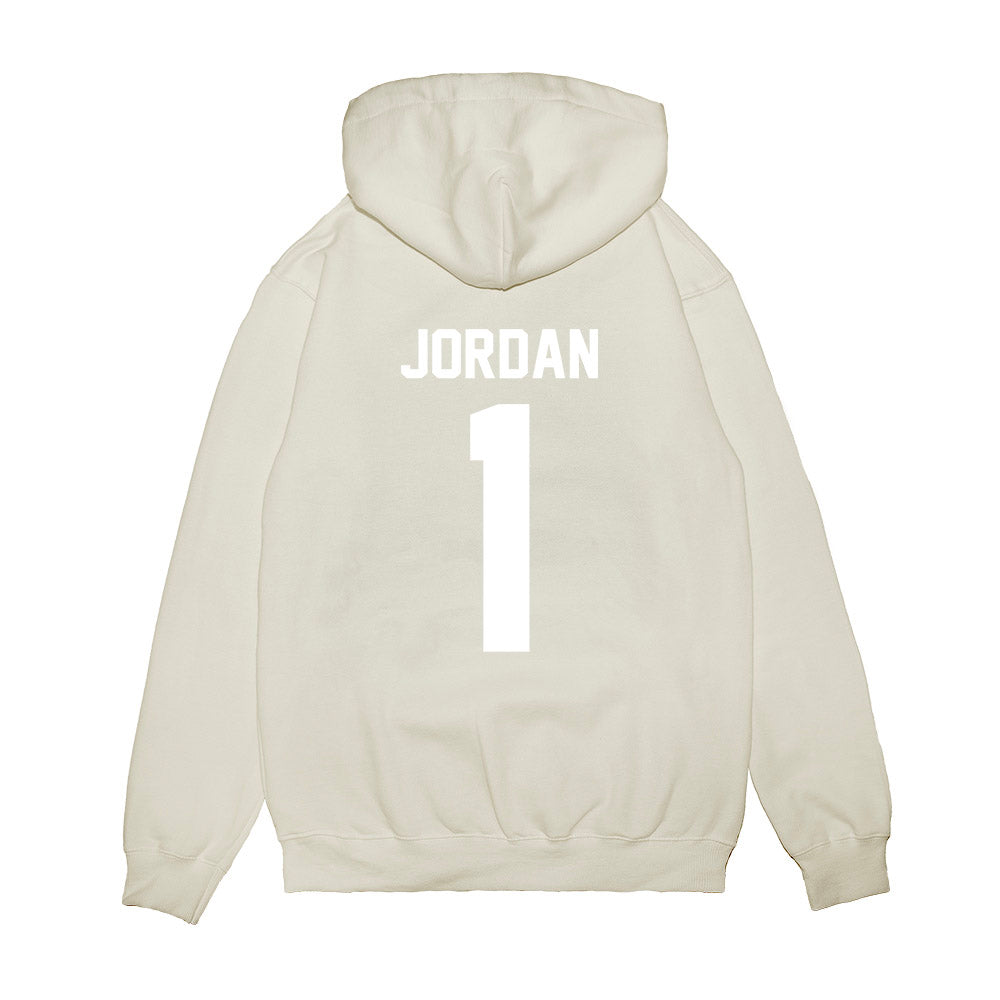 TCU - NCAA Football : Austin Jordan - Vintage Helmet Premium Hooded Sweatshirt-1