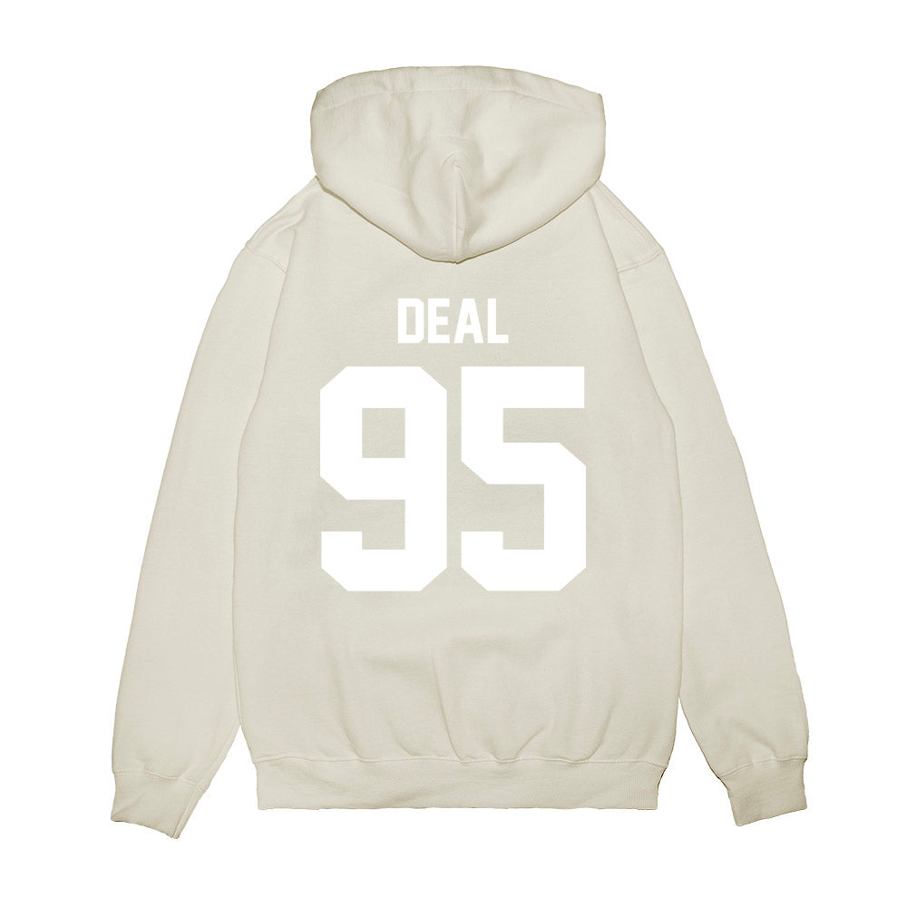 TCU - NCAA Football : Markis Deal - Vintage Helmet Premium Hooded Sweatshirt-1