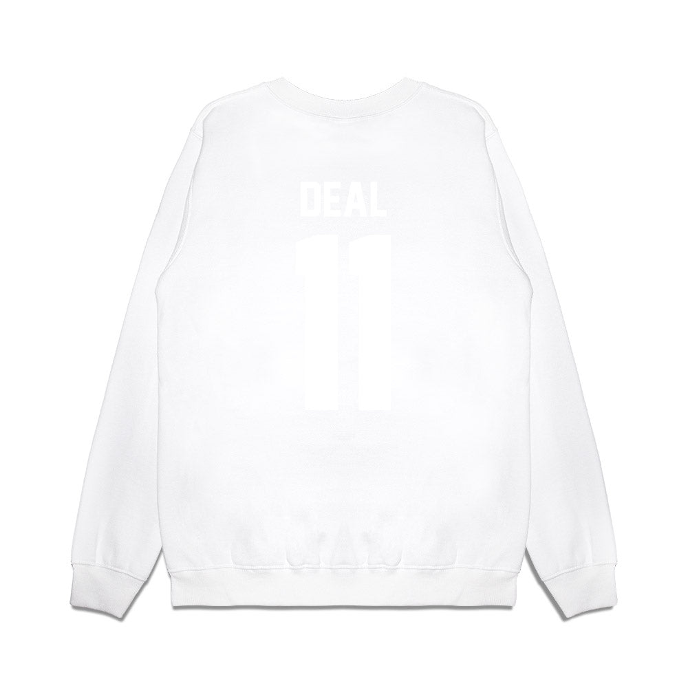 TCU - NCAA Football : Devean Deal - Vintage Helmet Premium Crewneck Sweatshirt-1