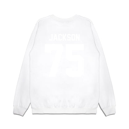 TCU - NCAA Football : Rasheed Jackson - Vintage Helmet Premium Crewneck Sweatshirt-1