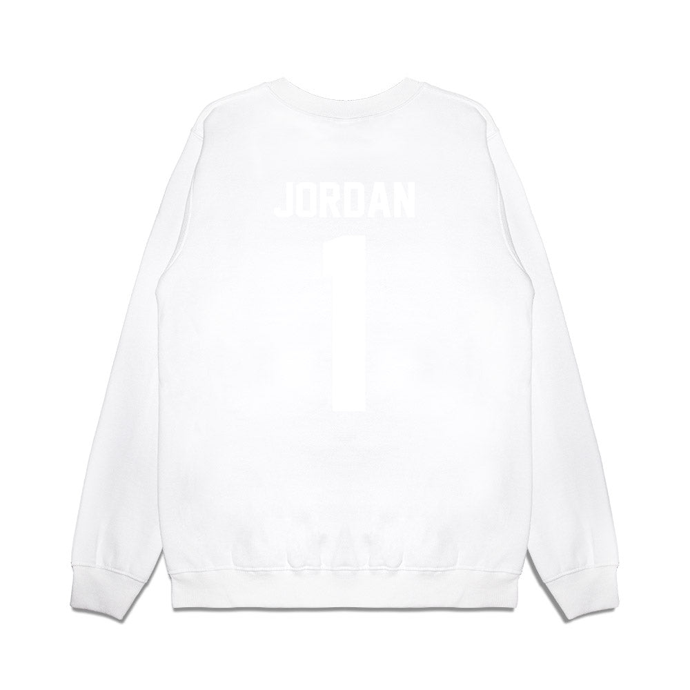 TCU - NCAA Football : Austin Jordan - Vintage Helmet Premium Crewneck Sweatshirt-1