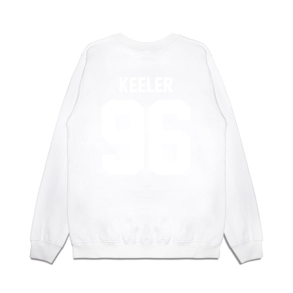 TCU - NCAA Football : Cal Keeler - Vintage Helmet Premium Crewneck Sweatshirt-1