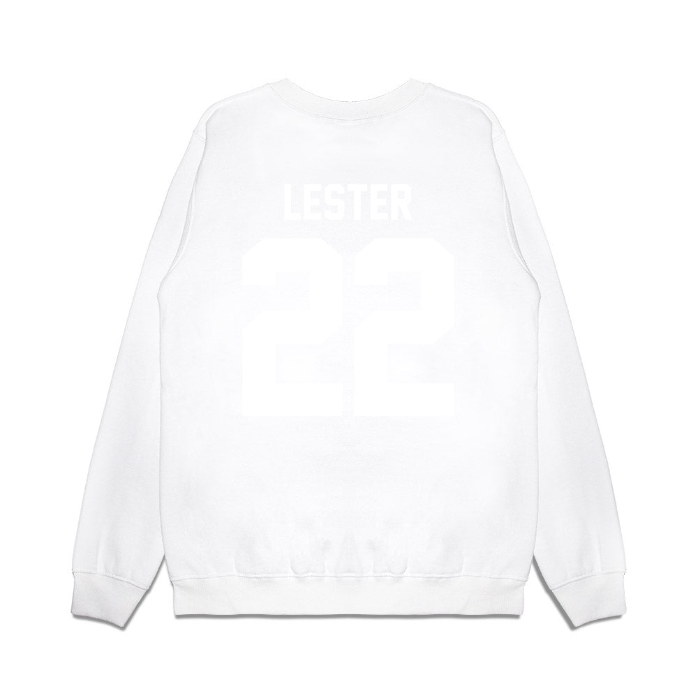 TCU - NCAA Football : Jordan Lester - Vintage Helmet Premium Crewneck Sweatshirt-1