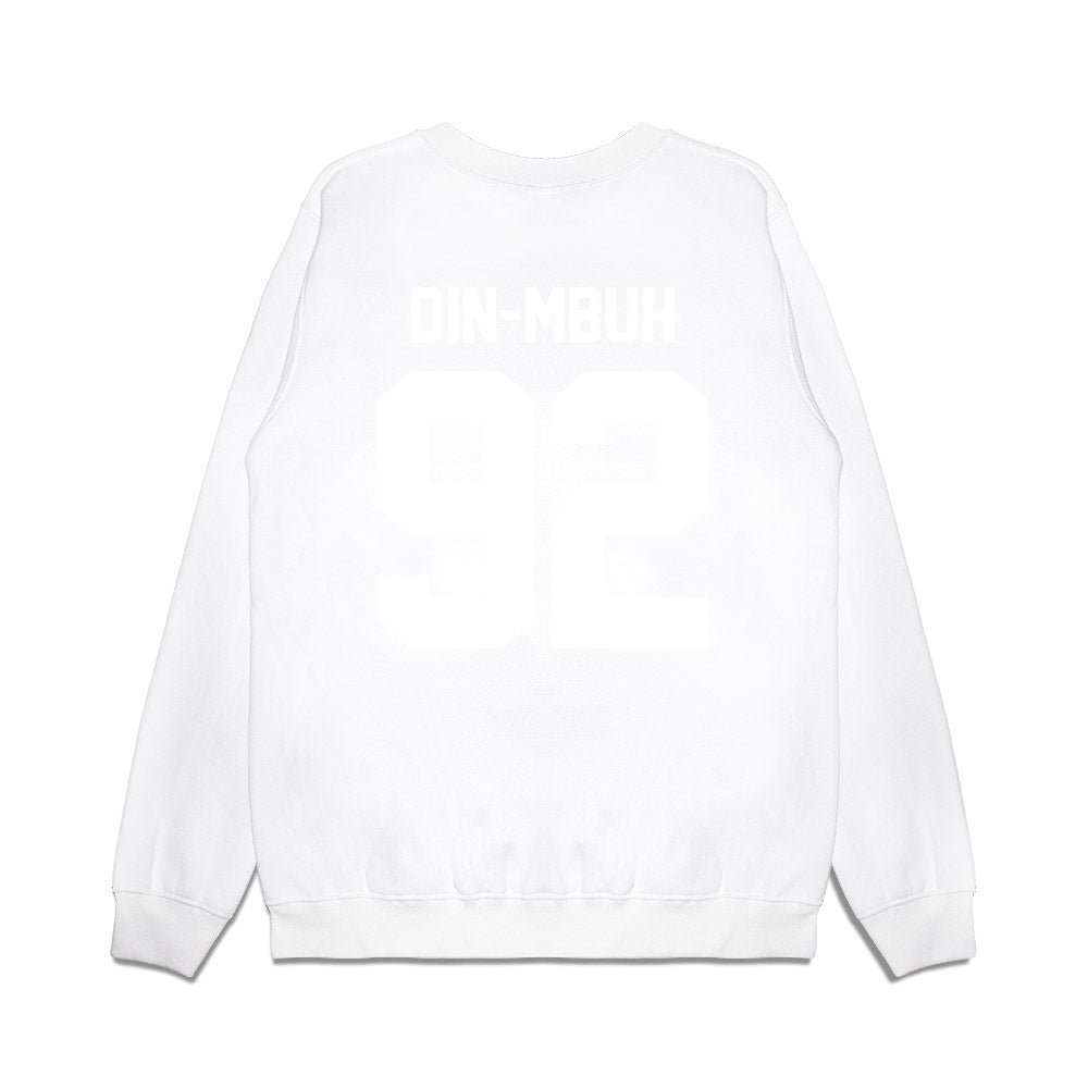 TCU - NCAA Football : Ansel Din-Mbuh - Vintage Helmet Premium Crewneck Sweatshirt-1