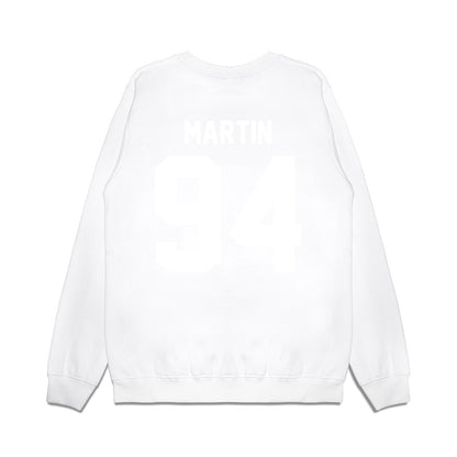 TCU - NCAA Football : Jared Martin - Vintage Helmet Premium Crewneck Sweatshirt-1