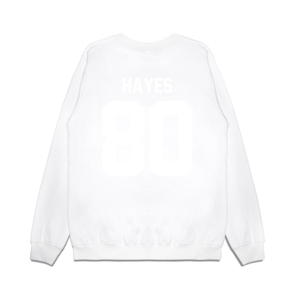 TCU - NCAA Football : Jacobe Hayes - Vintage Helmet Premium Crewneck Sweatshirt-1