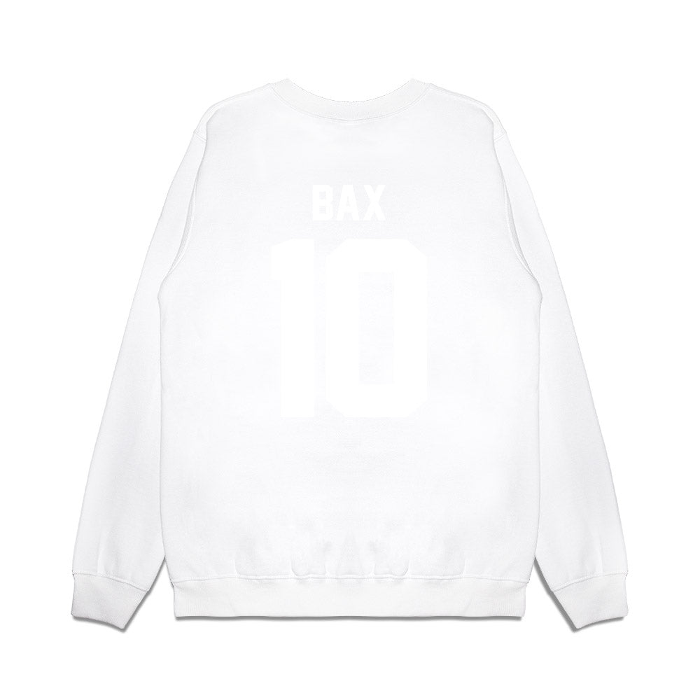 TCU - NCAA Football : Jonathan Bax - Vintage Helmet Premium Crewneck Sweatshirt-1