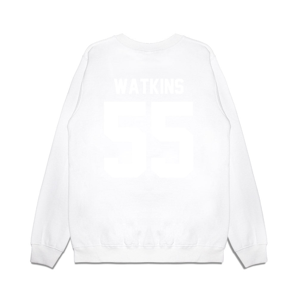 TCU - NCAA Football : Lawson Watkins - Vintage Helmet Premium Crewneck Sweatshirt-1