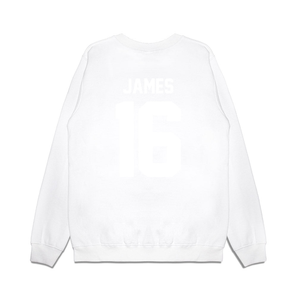 TCU - NCAA Football : Braylon James - Vintage Helmet Premium Crewneck Sweatshirt-1