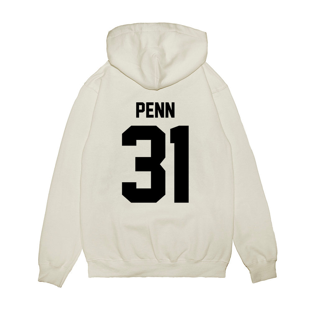 Georgia - NCAA Football : Wade Penn - Vintage Helmet Premium Hooded Sweatshirt-1