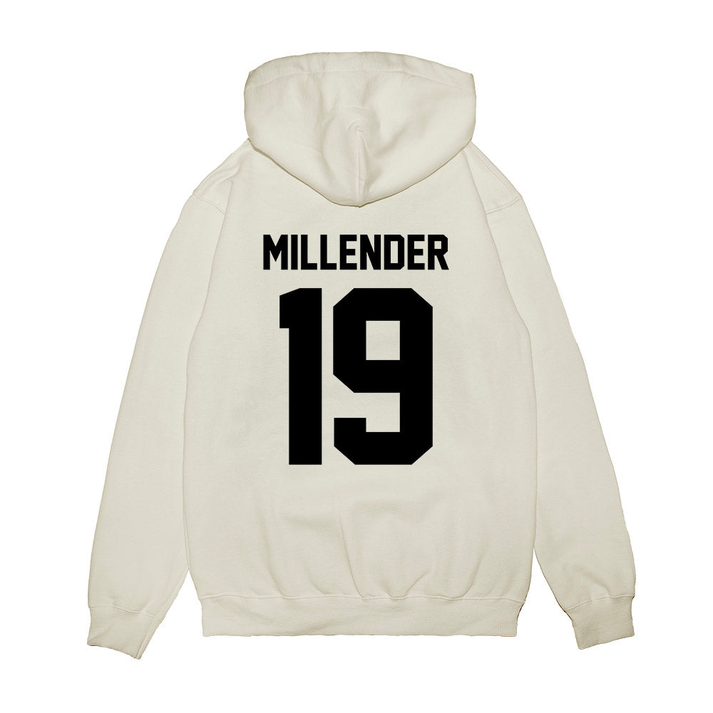 Georgia - NCAA Football : Hezekiah Millender - Vintage Helmet Premium Hooded Sweatshirt-1