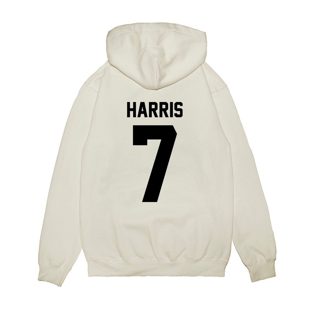 Georgia - NCAA Football : Daniel Harris - Vintage Helmet Premium Hooded Sweatshirt-1