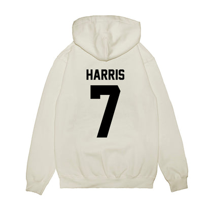 Georgia - NCAA Football : Daniel Harris - Vintage Helmet Premium Hooded Sweatshirt-1