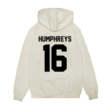 Georgia - NCAA Football : London Humphreys - Vintage Helmet Premium Hooded Sweatshirt-1