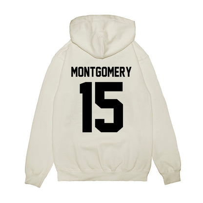 Georgia - NCAA Football : Ryan Montgomery - Vintage Helmet Premium Hooded Sweatshirt-1