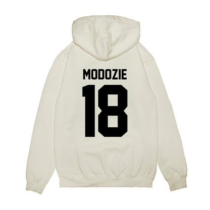 Georgia - NCAA Football : Elo Modozie - Vintage Helmet Premium Hooded Sweatshirt-1