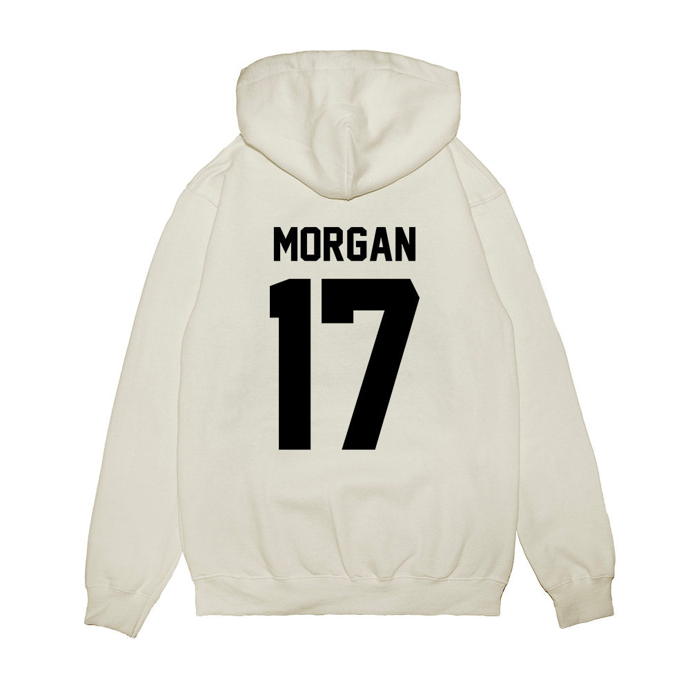 Georgia - NCAA Football : Jaylan Morgan - Vintage Helmet Premium Hooded Sweatshirt-1