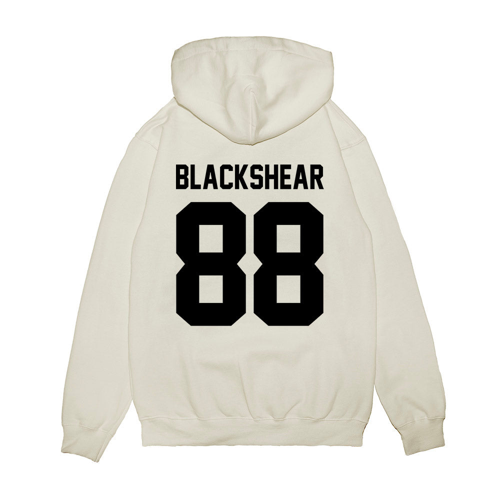 Georgia - NCAA Football : Thomas Blackshear - Vintage Helmet Premium Hooded Sweatshirt-1