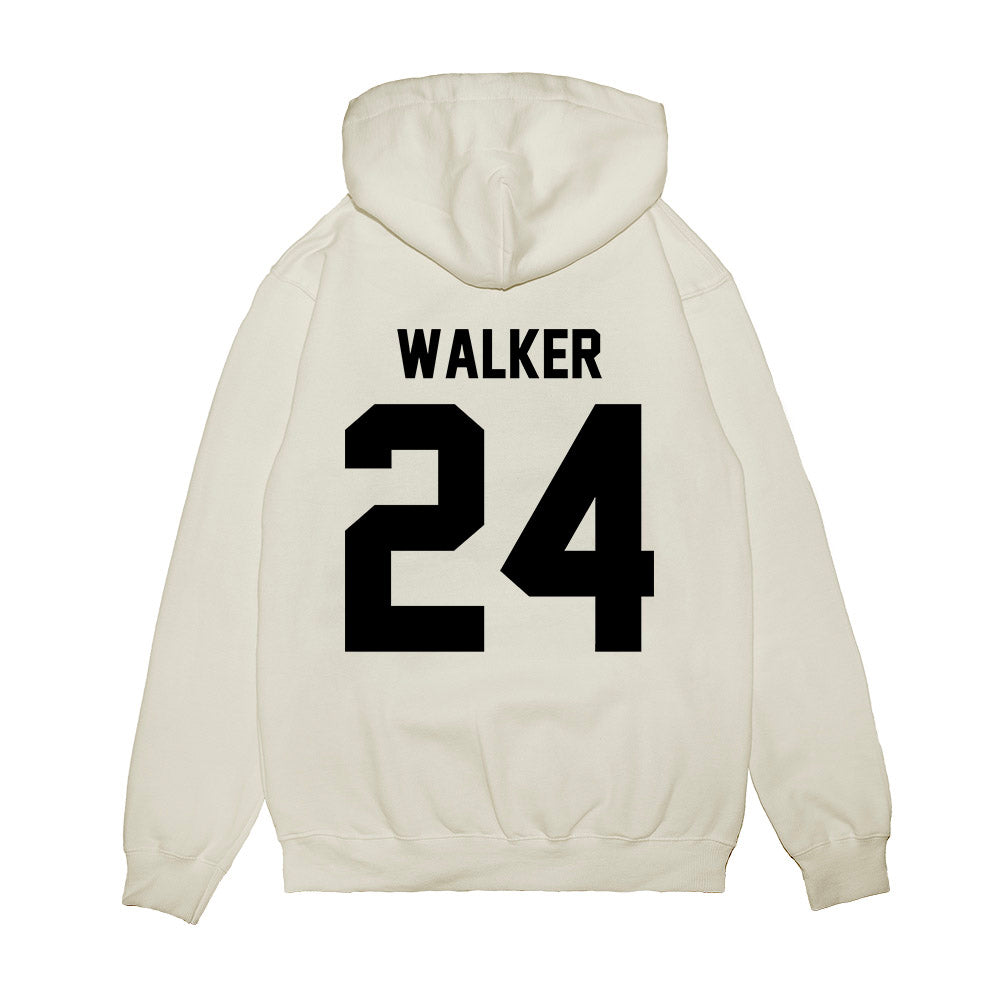 Georgia - NCAA Football : Bo Walker - Vintage Helmet Premium Hooded Sweatshirt-1