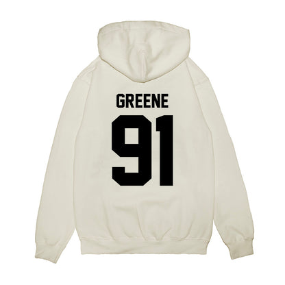 Georgia - NCAA Football : Justin Greene - Vintage Helmet Premium Hooded Sweatshirt-1