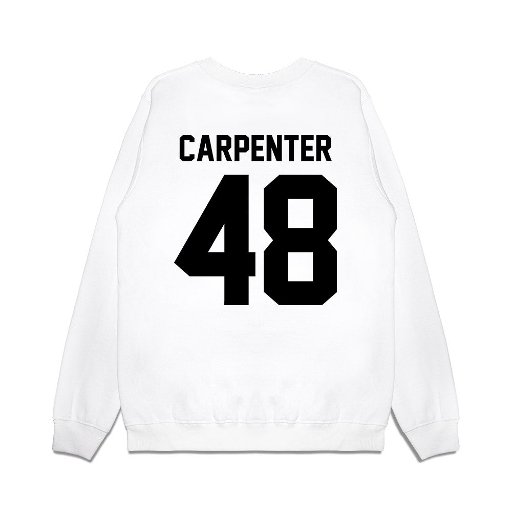 Georgia - NCAA Football : Duncan Carpenter - Vintage Helmet Premium Crewneck Sweatshirt-1