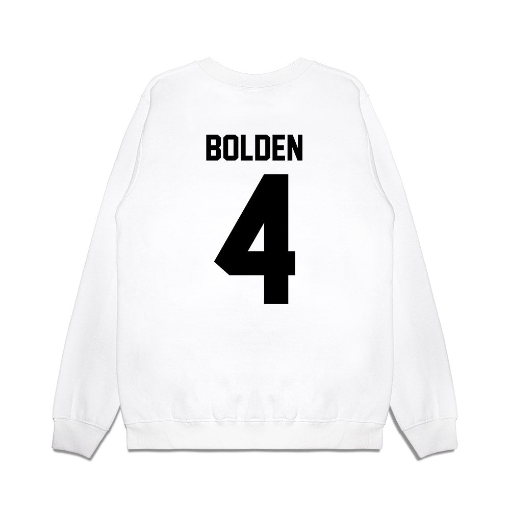 Georgia - NCAA Football : KJ Bolden - Vintage Helmet Premium Crewneck Sweatshirt-1