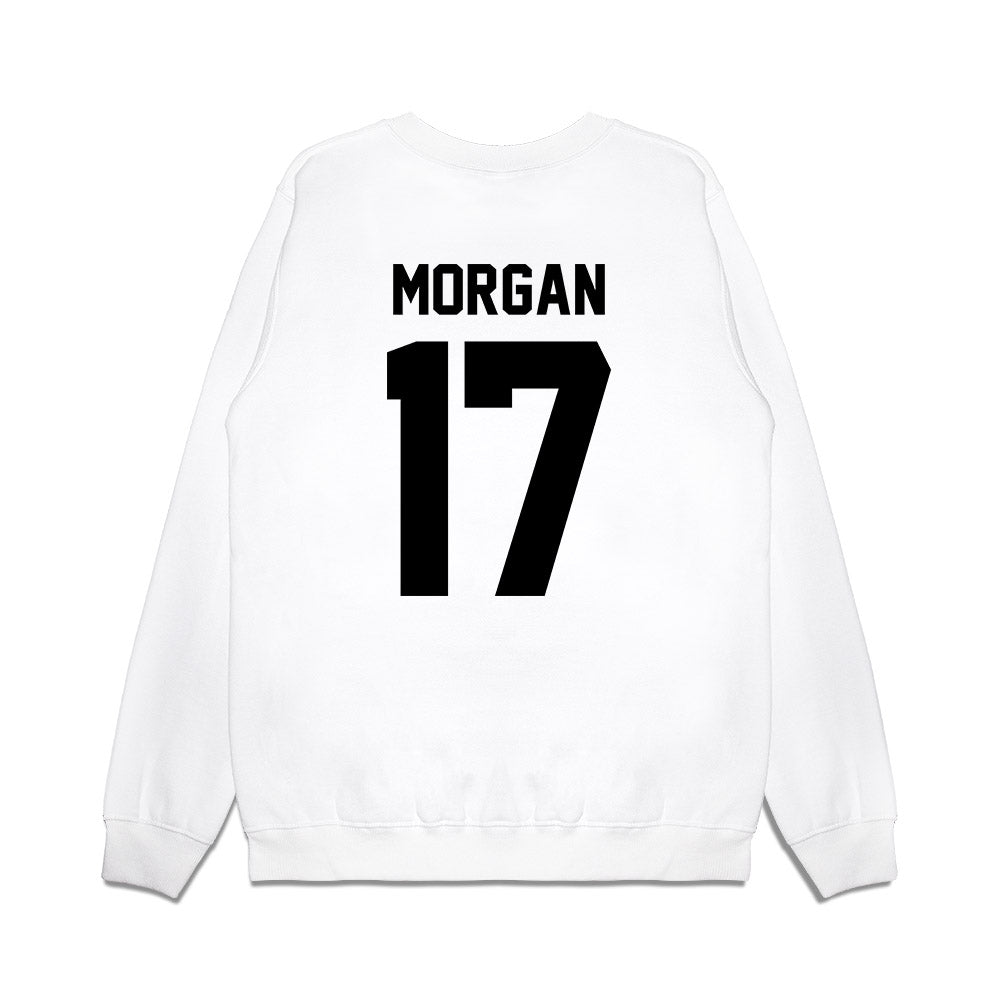 Georgia - NCAA Football : Jaylan Morgan - Vintage Helmet Premium Crewneck Sweatshirt-1