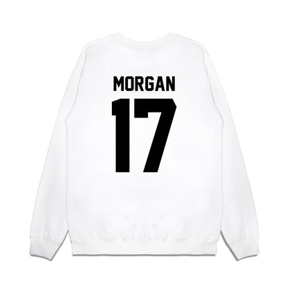 Georgia - NCAA Football : Jaylan Morgan - Vintage Helmet Premium Crewneck Sweatshirt-1