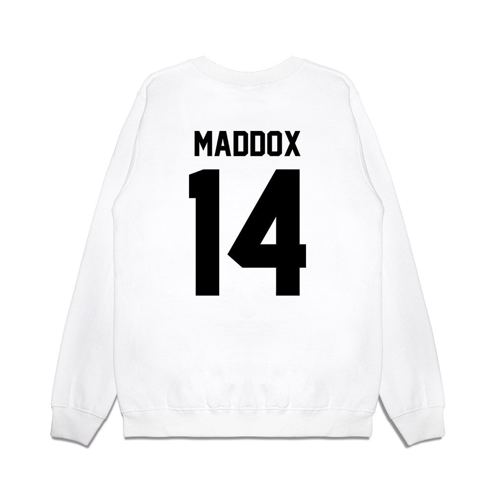 Georgia - NCAA Football : adrian maddox - Vintage Helmet Premium Crewneck Sweatshirt-1
