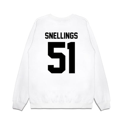 Georgia - NCAA Football : Will Snellings - Vintage Helmet Premium Crewneck Sweatshirt-1