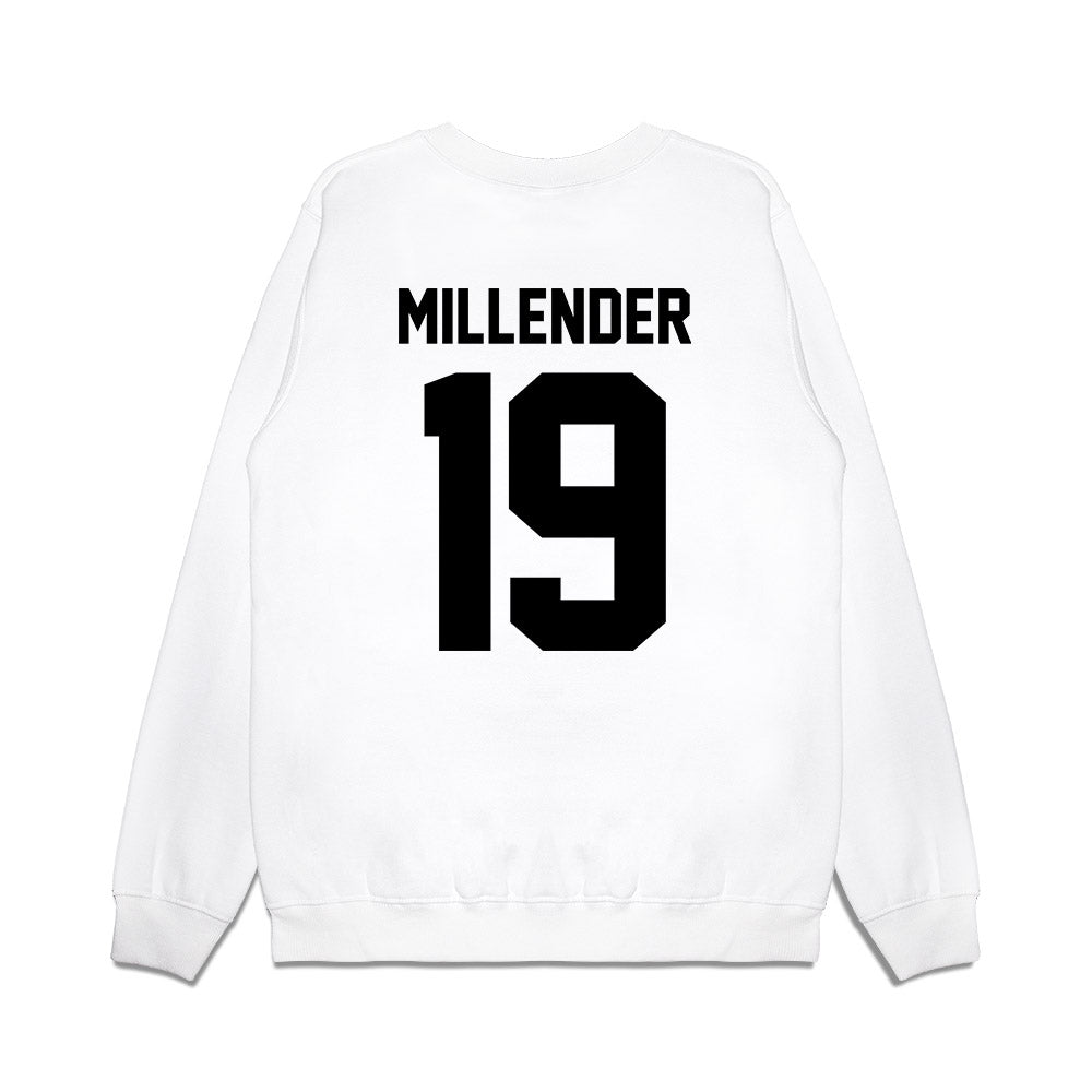 Georgia - NCAA Football : Hezekiah Millender - Vintage Helmet Premium Crewneck Sweatshirt-1