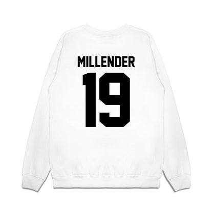Georgia - NCAA Football : Hezekiah Millender - Vintage Helmet Premium Crewneck Sweatshirt-1