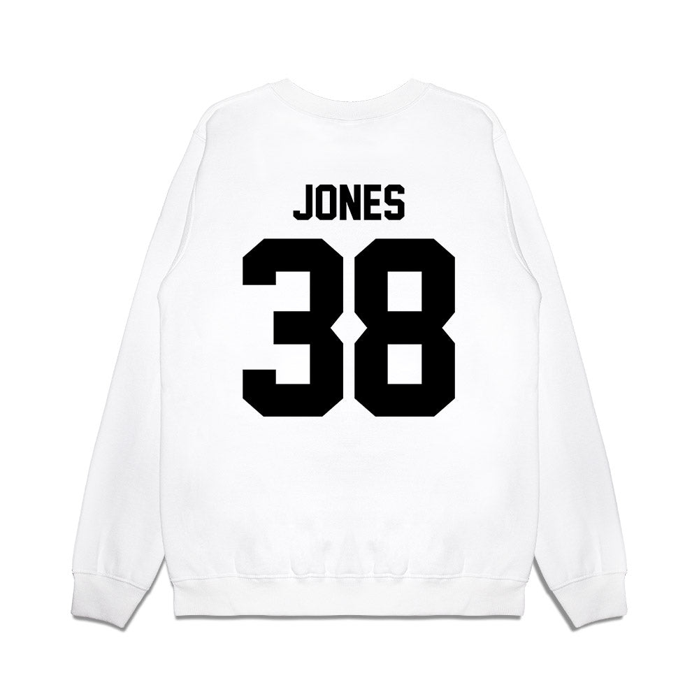 Georgia - NCAA Football : Cole Jones - Vintage Helmet Premium Crewneck Sweatshirt-1