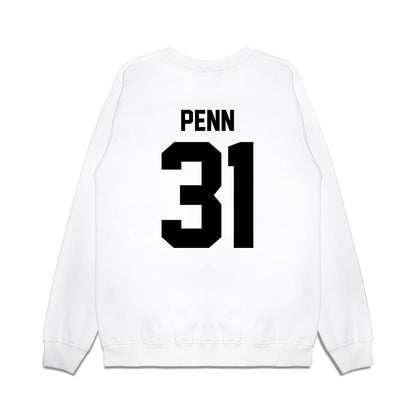 Georgia - NCAA Football : Wade Penn - Vintage Helmet Premium Crewneck Sweatshirt-1