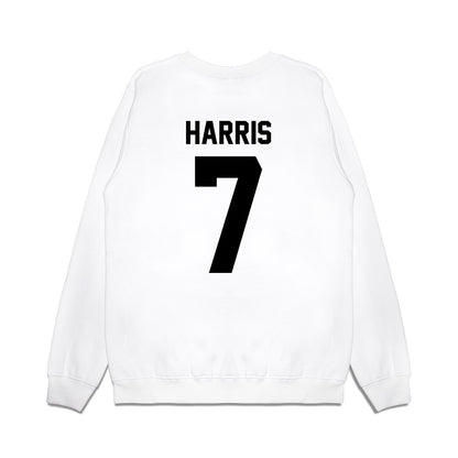 Georgia - NCAA Football : Daniel Harris - Vintage Helmet Premium Crewneck Sweatshirt-1